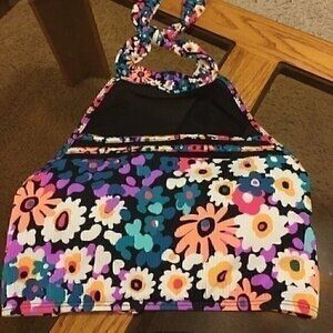 Body Glove high neck ribbed bikini NWT